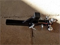 2" & 2-5/16 Tri Ball Adj. Hitch Mount