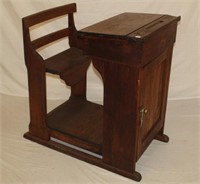 School Masters Desk and Chair
