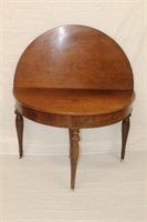 Antique Mahg Brown Flip Top Game Table
