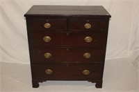 Mahg 2 over 3 Chest of Drawers