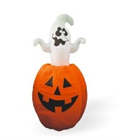 Halloween Inflatable Ghost in Pumpkin