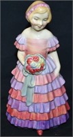 Vtg Royal Doulton Figurine Th Little Bride's Maid