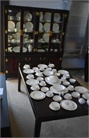 White Furniture Co. Dining Table & China Cabinet