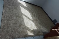 Carpet Remnant Brown's & Beige 152" x 135"