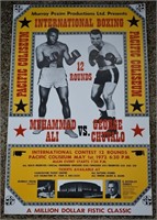 Ali Vs Chuvalo Boxing Poster May 1 1972 34" x 22"
