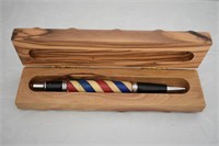 Hand Made Ballpoint Pen & Wood Case