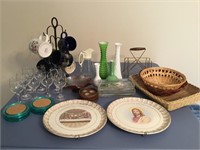Glasses, Mugs, Vases, & Plates