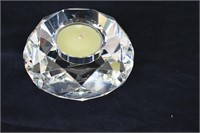 Rosenthal Crystal Votive Candle Holder (Signed)