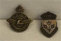 RCAF & General Service Pins