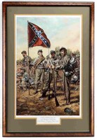 SIGN PRINT THE ORPHANS II RICK REEVES CONFEDERATE