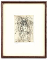 PHILIP EVERGOOD ARTISTS PROOF ETCHING SIGNED