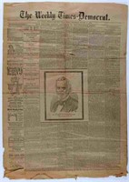 NEW ORLEANS WEEKLY TIMES DEMOCRAT NEWSPAPER 1889
