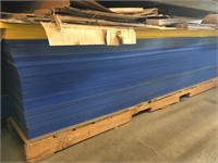 Blue 6mm Sintra Sheets - Approx 400 Pcs