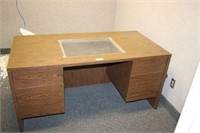 Wood Desk/Polygraph Table