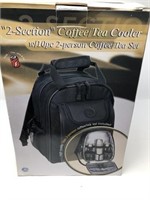 2-section coffee/tea cooler