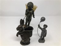 Bronze Colored Figurines