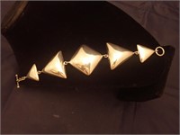 Puffy Triangles Bracelet - Unmarked