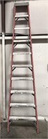 10' Louisville folding fiberglass ladder