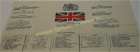 1956 BRITISH INVASION OF SUEZ ESCAPE MAP + OTHER