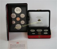 CDN. 1974 DOUBLE STRUCK COIN SET +1973 UNCIRC. SET