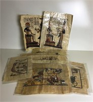 Selection of Papyrus Paintings