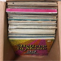 Collection of Vinyl Record Albums