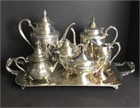 Silverplate Tea Service