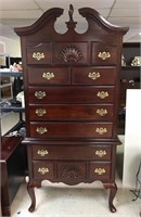 Mahogany High Boy Chest