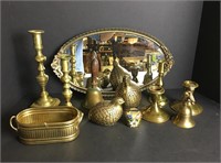 Selection of Brass Decor