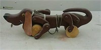 Vintage Rolling Dog Toy
