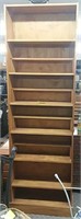Tall Bookcase w/ Adjustable Shelves