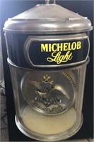 Large Michelob Rotating Beer Light