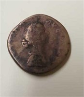 Faustina Junior Roman Bronze Coin
