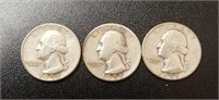 1951-D/S/P U.S. Quarters
