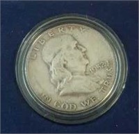 1952 U.S Franklin Half Dollar
