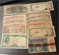 Variety of Foreign Currency