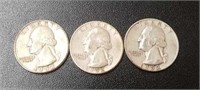 1952-D/S/P U.S. Quarters