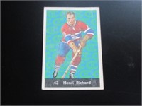 1961 Parkhurst Henri Richard Hockey Card