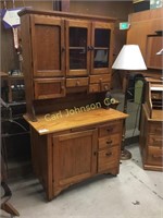 VINTAGE HOOSIER STYLE CABINET (BOONE COMPANY)
