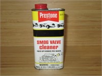Prestone Smog Valve Cleaner Can Indy Cars