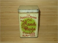 Early Peregoys & Moore Cigar Tin