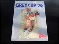 1976 CFL Grey Cup Program