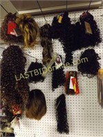 15+ ASSORTED HAIR PIECES