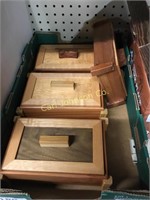 LOT OF WOODEN BOXES