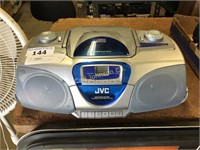 JVC BOOMBOX (TAPE, CD, RADIO)