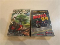 2 guides de la moto 1981 et 1984