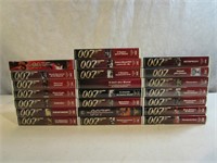 22 cassettes VHS James Bond 007