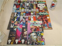 Lot de 24 comics The Punisher
