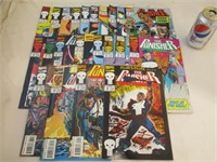Lot de 24 comics The Punisher