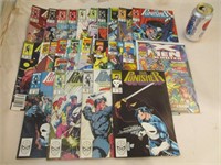 Lot de 24 comics The Punisher, X Men